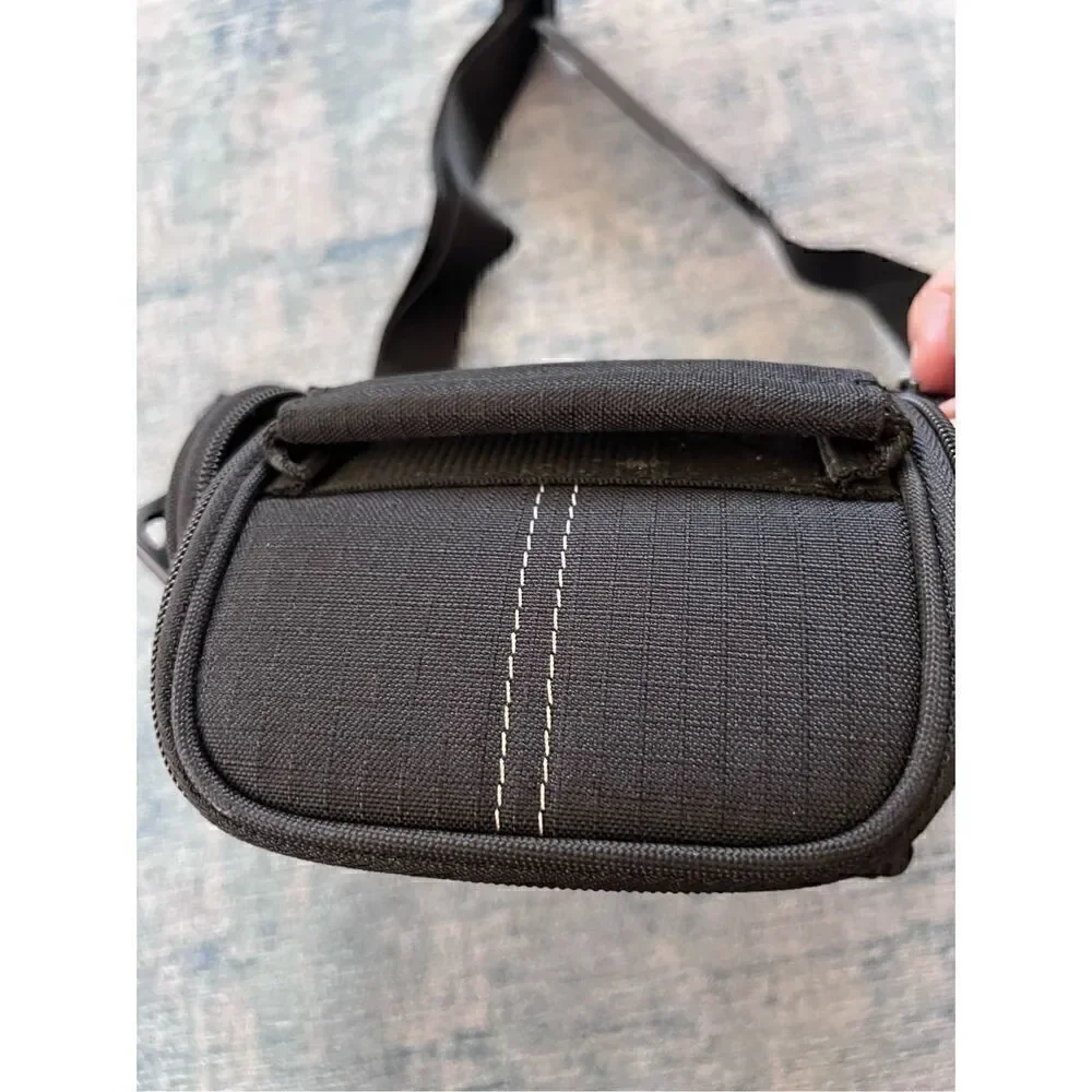 Courier Black Camera Case Bag w Removable Shoulder Strap